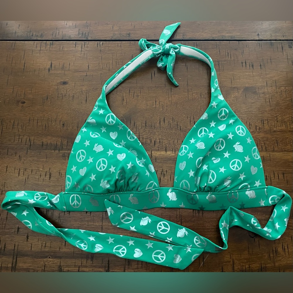 •NEW•RARE Victoria’s Secret Summer 2008 Bikini Top ‘LIMELIGHT’